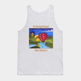 Hot air balloons, Albuquerque New Mexico Tank Top